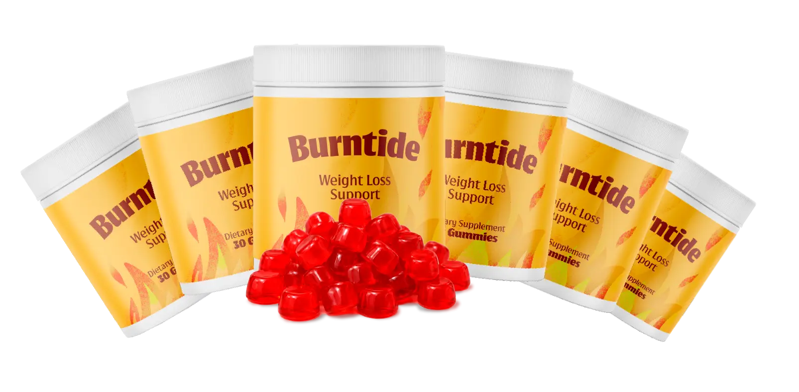 Burntide 6-bottle Best Value package — 180-day metabolism reset supply with free US shipping
