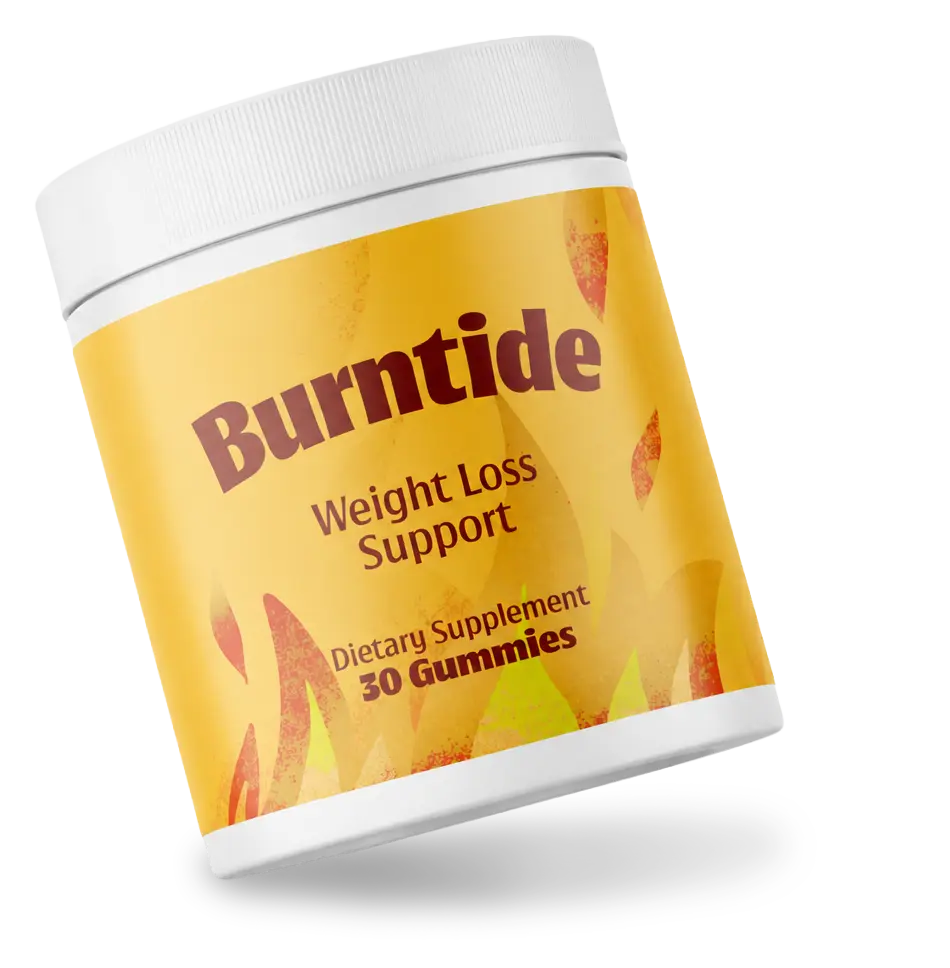Burntide bottle — 30 daily metabolism gummies with ACV and BHB Salts, made in the USA